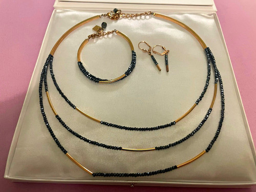 Coeur lion schmuckset - lion,