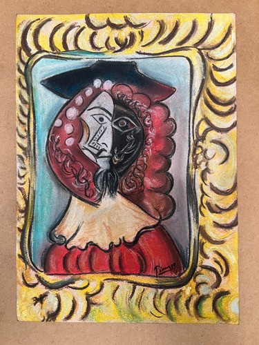 Pablo picasso zeichnung auf - picasso,