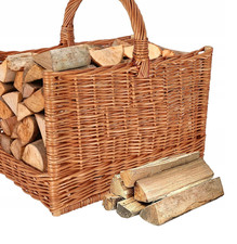 Brennholzkorb Weidenkorb Korb