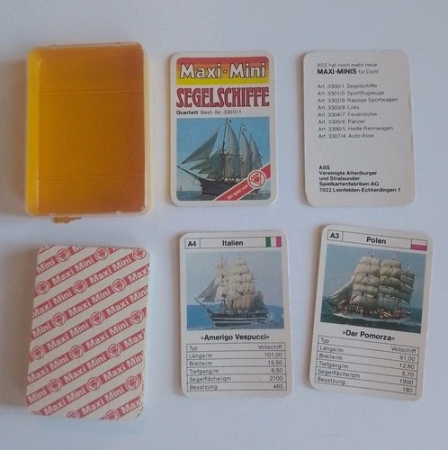 Quartett vintage maxi mini - quartett,