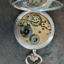Antike Taschenuhr  IWC  Savonette , Silber 800, ca.1909,52mm