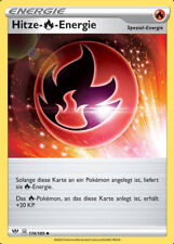Pokemon Flammende Finsternis Hitze-Feuer-Energie 174/189 Einzelkarte - DEUTSCH