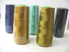 Nr.5017 Stickmaschine Garn Ackermann 40 Isafil Stickgarn, 5x Maschinenstickgarn