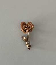 Edle Rosen Brosche 18k 750