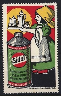 Reklamemarke siegel co - siegel,