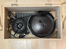 Dutch Oven-Grill Set - Schwarz