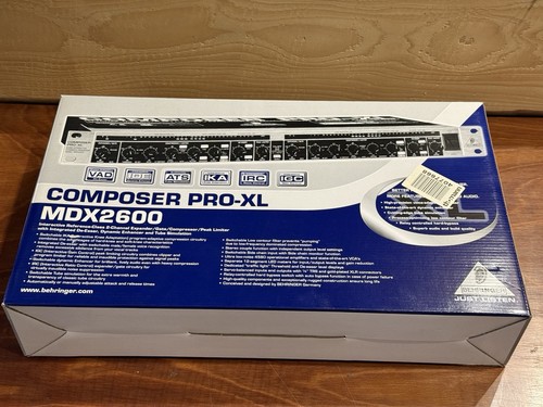 Behringer mdx2600 composer - mdx2600,