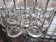 Humpen 1L von Warsteiner aus Glas, gebraucht 