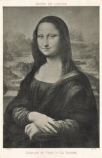 734412) Gemälde AK Leonardo da Vinci - Mona Lisa 