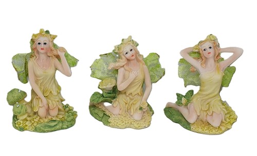 3er set elfen figuren - 3er, feen