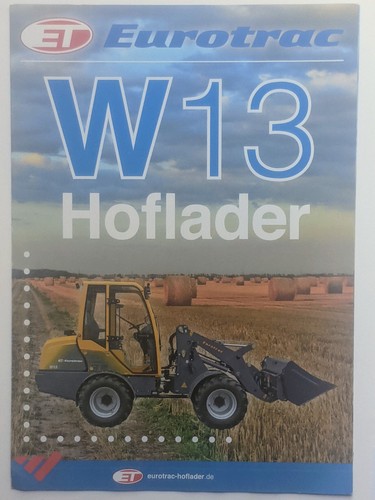 Eurotrac w13 hoflader radlader - w13,