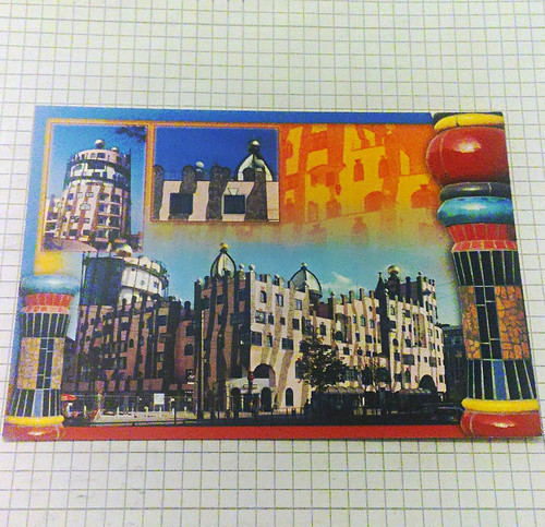 Magdeburg hundertwasserhaus - ak,