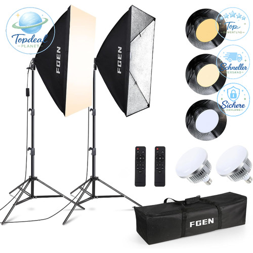 Softbox set 85w - set, led