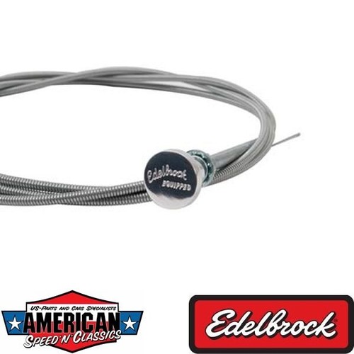 Chokezug chrom edelbrock - chokezug,