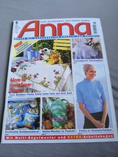 Handarbeiten Zeitschrift ANNA Juni 1998