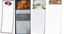 1 Kühlschrankmagnet Katze Hamster Herz Notizblock Katzen Kätzchen Magnet Magnete