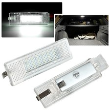 2x LED INNENRAUM BELEUCHTUNG KOFFERRAUM BELEUCHTUNG für VW GOLF PASSAT SEAT LEON