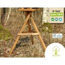 Vogelhaus-Ständer Eichenholz