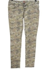 BUENA VISTA Slim Jeans Damen Jeans Gr. DE 38 khaki-hellgrau-wollweiß Casual-Look