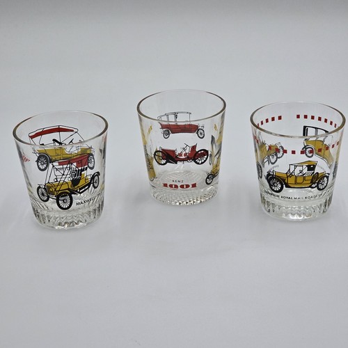 Vintage oldtimer gläser set - oldtimer, 3