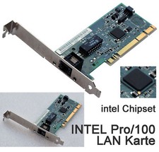 PCI 10/100 NETZWERKKARTE INTEL
