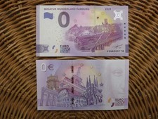 0 Euro Schein  Miniatur
