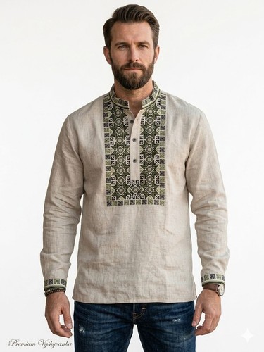Herren ukrainische vyshyvanka - ukrainische,