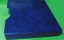Lindner Kassette blau mit