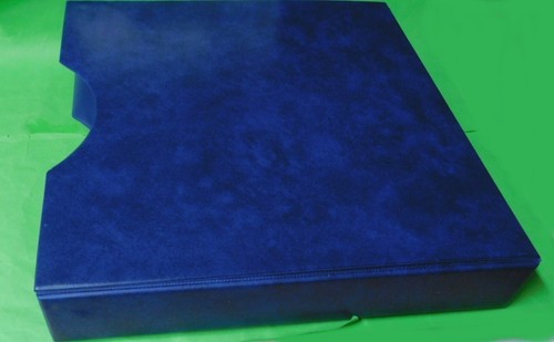 Lindner kassette blau mit - kassette,