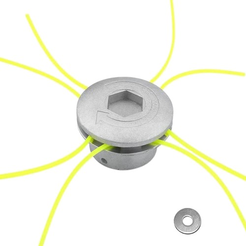 Aluminium rasentrimmer kopf - aluminium,