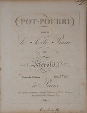 Herold: Notendruck "Pot-Pourri