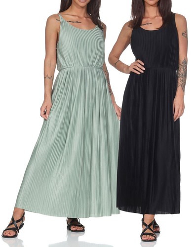 Hailys damen maxi - maxi, plissee