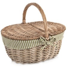 Picknickkorb weidenkorb mit - weidenkorb,