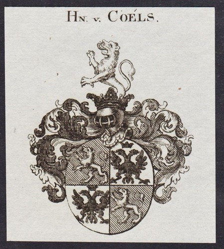 Coéls wappen coat - wappen, arms