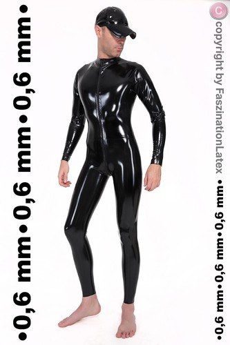 Latex anzug ganzanzug 6 mm - latex,