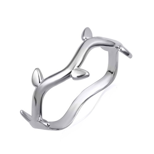 Sterling silber zweig - silber,