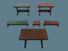 Playmobil Tische Sitzbank