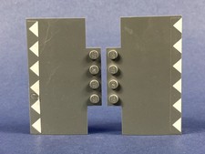 LEGO® 2x lope Auffahrt  5x8x0,66 Pfeil 15625pb004  60047 dunkelgrau