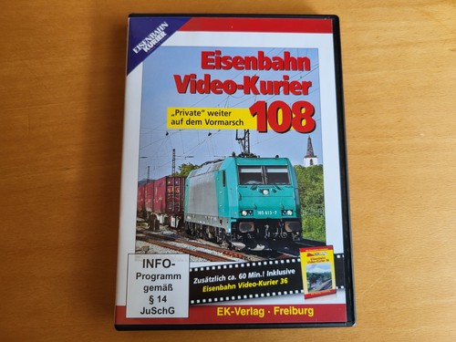 Eisenbahn video kurier 108 - eisenbahn, video-kurier