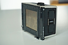 ZENZA BRONICA 120 6x45 Film Back Magazin für ETR ETRS ETRSi, silber