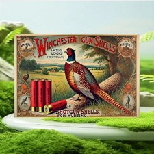 Blechschild Winchester Gewehr
