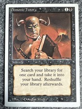 Magic The Gathering Demonic Tutor Bestzustand