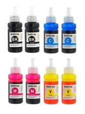 8 x Refill Tinte für Epson 105 106 ECOTANK ET-7700 / ET-7750 Sets