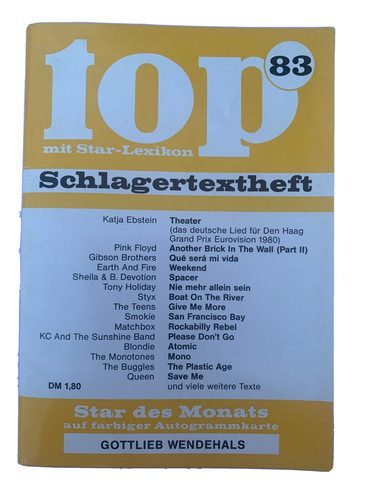 Top schlagertextheft 83 - nr.,
