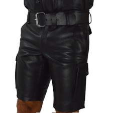 awanstar 547 Cargo Ledershorts