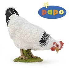 Papo 51160 Pickendes weißes