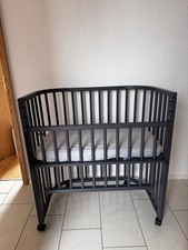 Babybay Beistellbett Maxi Comfort plus + Matratze + Laken
