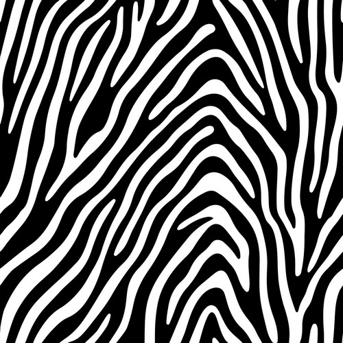 Servietten plains zebra - 20,