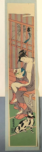 Isoda koryusai tanzaku reprint - isoda,