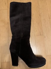 Stiefel  PRADA Gr.38 Wildleder Braun